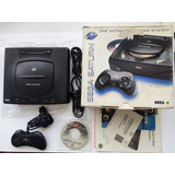 Consola Sega Saturn En Caja + 1 Control + Manual + 1 Juego 