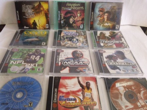 Lote Sega Dreamcast Juegos Originales Favor Leer Descripción