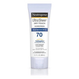 Protector Solar Neutrogena 70 Fps Ultra Sheer En Crema 88 Ml