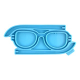 Molde De Silicona Para Decoración De Lentes, Azul