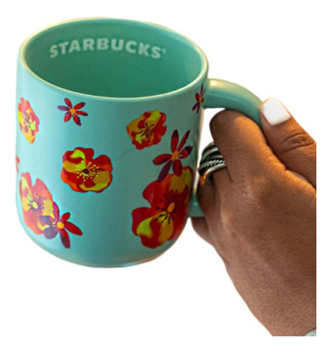 Taza Starbucks Floral Original - Edición Limitada