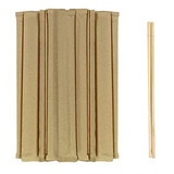 Cubiertos Desechables De Bambú - (100 Pares) Compatibles Con