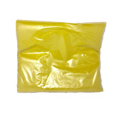 Saco De Lixo 40 Litros Amarelo Com 100 Unidades Resistente