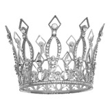 Coronas Redondas De Reina Para Mujer, Corona De Tiara De