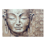 Quadro Buda Budismo Oriental Friend 3d Canvas 60x40cm