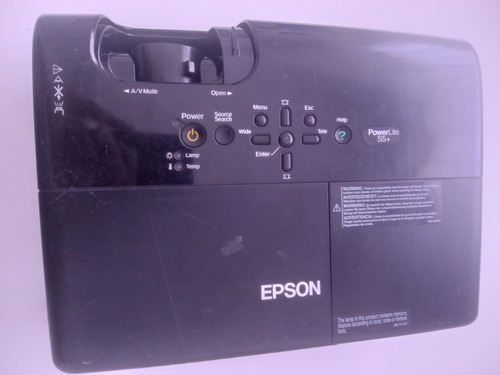 Projetor Epson  Modelo Emp S5 Lcd Concerto Ou Peças 