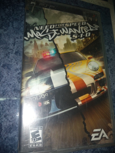 Psp Playstation Need For Speed Most Wanted 5-1-0 Original