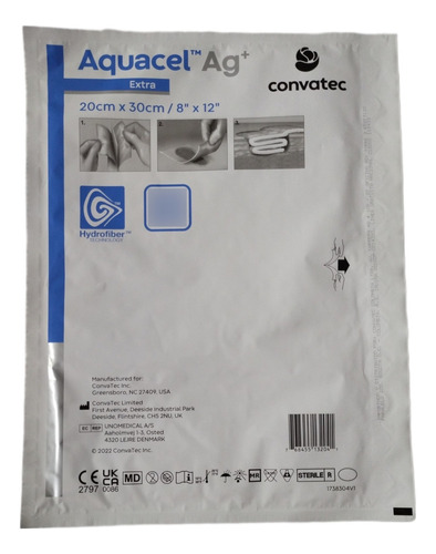 Aquacel Extra Ag+ 20 Cm X 30 Cm - Unidad a $120000