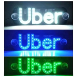 Painel De Led Uber Usb Com Ventosas Kapbom - Ka-1129