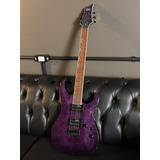 Guitarra Esp Ltd H-200fm Lh200fmstp - See Thru Purple