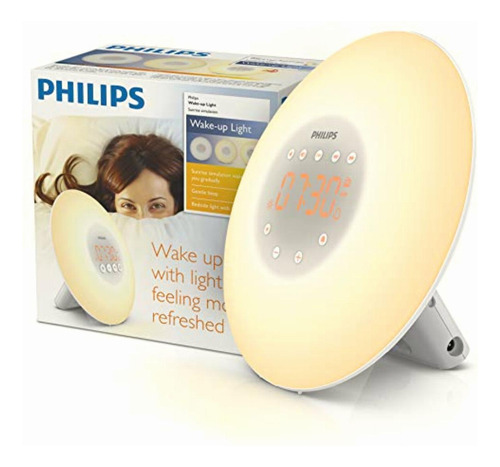 Philips Wake-up Light Alarm Clock With Sunrise Simulation,