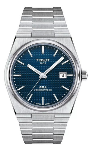 Reloj Tissot Acero Prx Powermatic 80 100mts T1374071104100