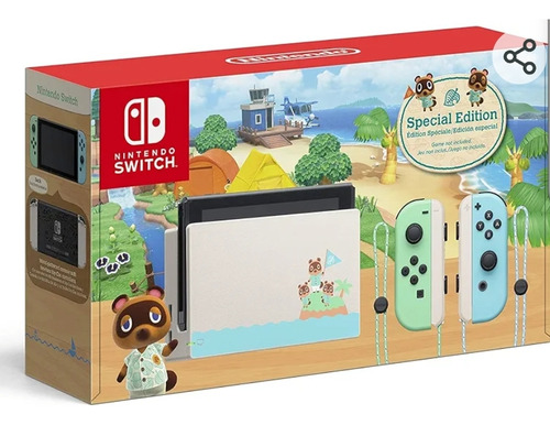 Nintendo Switch 1.1  Animal Crossing Con 2 Juegos 