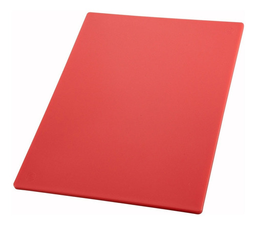 Tabla De Cortar Roja 45 X 61 Cm Winco Haccp