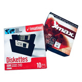 3 Cajas Con 10 Diskettes C/u 3.5 1.4mb Sony, Xmax, Imation 