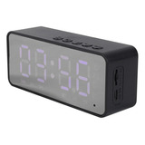  Parlante Reloj Despertador Inalambrica Portatil Bluetooth