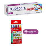 Fluorogel Junior Menta Gel Dental Con Fluor + Regalo