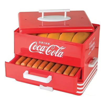 Maquina Hot Dog 24 Coca Cola Al Vapor Calentador D 12 Panes | Envío gratis