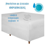 Protetor Colchão Impermeável Solteiro Box Conjugado Unibox