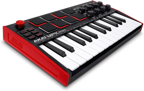 Controlador Midi Akai Mpk Mini Mk3 Red - Gorila Music