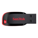 Pendrive Usb 2.0 De 64 Gb Sandisk Cruzer Blade Flash Usb