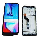 Tela Display Lcd Moto E7 Plus Xt2081 Com Aro Original  Pelíc