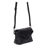 Bolsa Crossbody Easy Lança Perfume Puffy Ou24 Preto Feminino