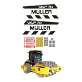 Adesivo Rolo Compactador Muller Vap 70