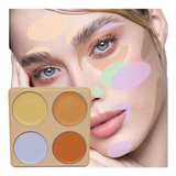 Paleta De 4 Correctores  Camuflaje Concealer Rostro By Ushas