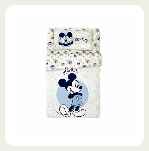 Sabanas Cuna 0.60 X 1.20 Mickey- Sabanas Cuna Minie Piñata