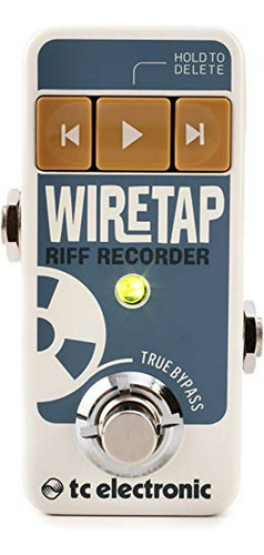 Pedal Grabador De Riffs Tc Electronic Wiretap