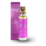 Perfume Feminino Exclusive Code 15ml Amakha Paris Fragrância Doce Noite Edp Fixação Spray Presente Mini Notas