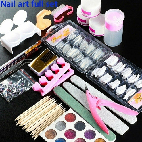 Kit De Herramientas De Arte De Uñas De Acrílico Para Decorac