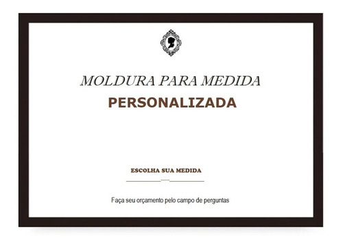 Moldura Sob Medida Quadro E Espelhos Medida Personalizada