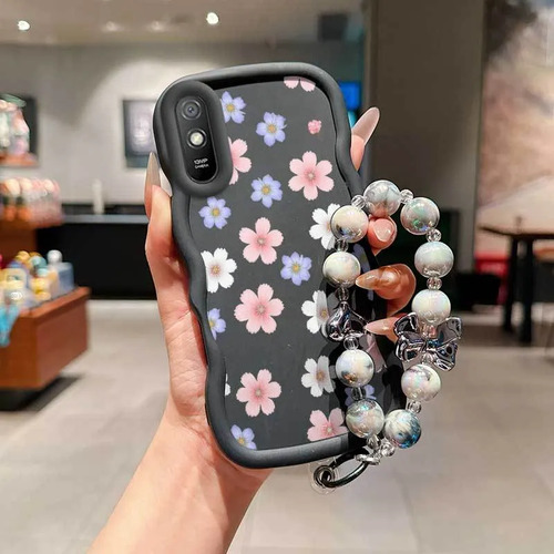 Funda Flexible Para Redmi 9a\u002F10\u002F10 2022\u002F9\u002F9c Nfc\u002F9c\u002F10a\u002F9a Sport\u002F9t\u002F9at Con Flores Pequeñas Y Degradado | MercadoLibre