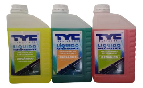 Liquido Refrigerante Tyc Anticongelante Tipo A