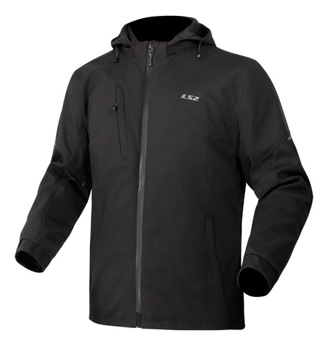 Campera Moto Ls2 Impermeable Protecciones Abrigo Desmontable