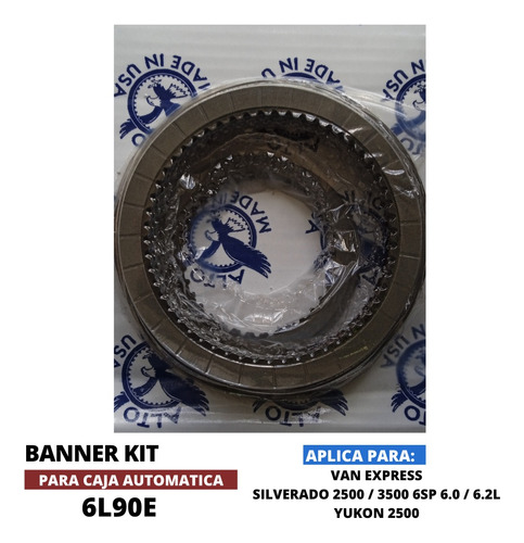 Banner Kit 6l90e Silverado / Rey Camion/ Van Express / Yukon Foto 5