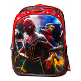 Mochila Spiderman 3d Vs Hombre Araña Escolares Primarias Lo+