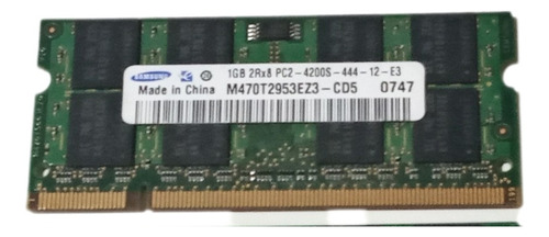 Memoria Ram Sodimm Notebook Samsung Pc2 4200 1gb 533 Mhz 