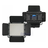 Iluminador Led Greika Hs-600mb Pro Bicolor + Bateria + Fonte
