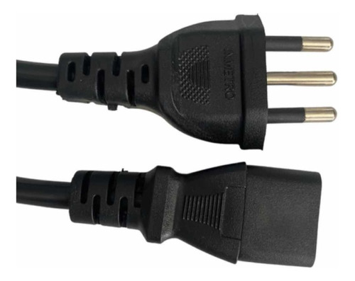 Cable Fuente De Poder  Para Tv Pc Tv Monitor 1.5 Metros