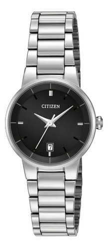 Reloj Dama Diseño Elegante Citizen Eu6010-53e Acero Cuarzo Linea Mujer