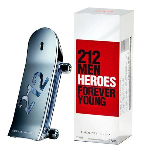 Carolina Herrera 212 Men Heroes Edt 90ml - @laperfumeriacl