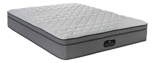 Colchón 2 Plazas De Resortes Simmons Backcare Backcare - 150cm X 190cm X 31cm Con Euro Pillow