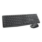 Teclado E Mouse Sem Fio Logitech Mk235 - Abnt2 - 920-007903