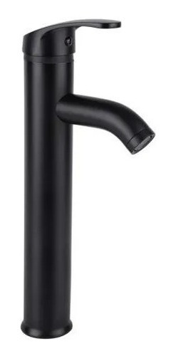 Monomando Negro Mate Alto Para Lavabo 4435.2 Dica