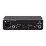 Behringer Umc22 Placa De Sonido Usb 2 Canales Preamp Midas