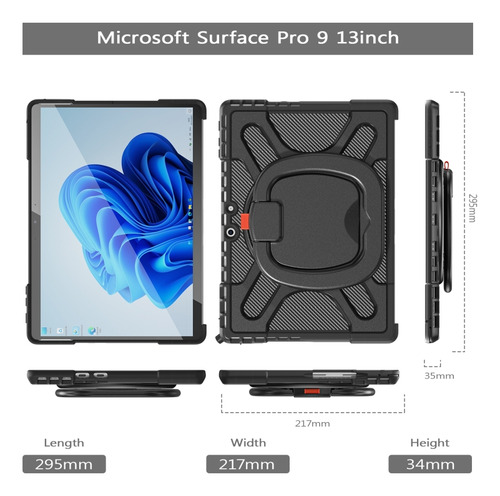 Funda De Tableta A Prueba De Golpes Para Microsoft Surface P