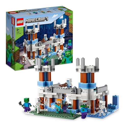 Lego Minecraft The Ice Castle 21186 Juego De Juguetes
